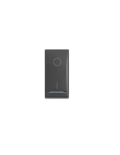 Bticino axolute dark switch 2p 20ax dark gray hs4002